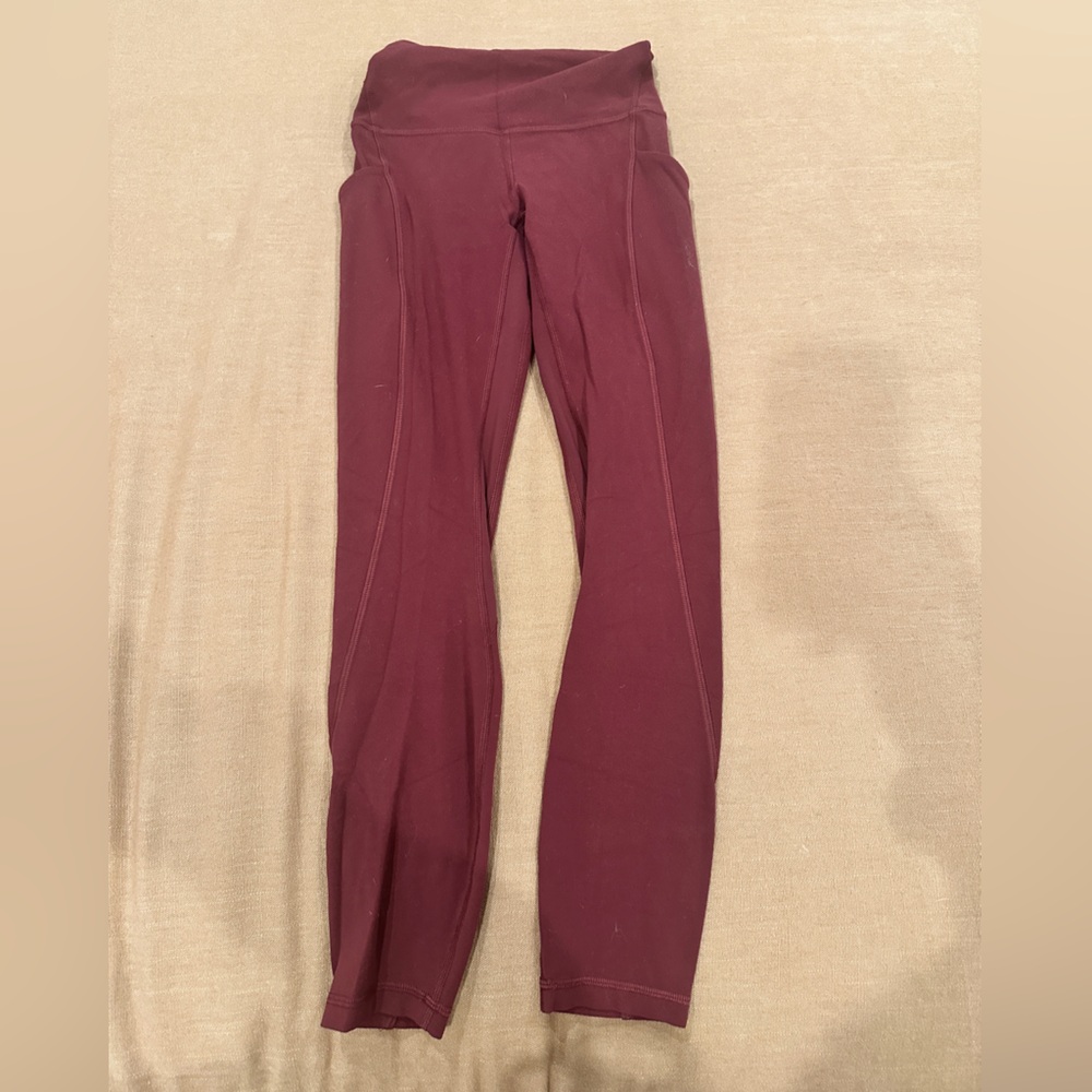 Lululemon high rise align with pockets